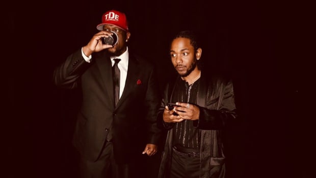 Top Dawg and Kendrick Lamar