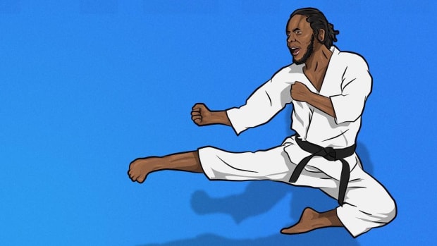 Kendrick Lamar, artwork, illustration, Kung Fu Kenny