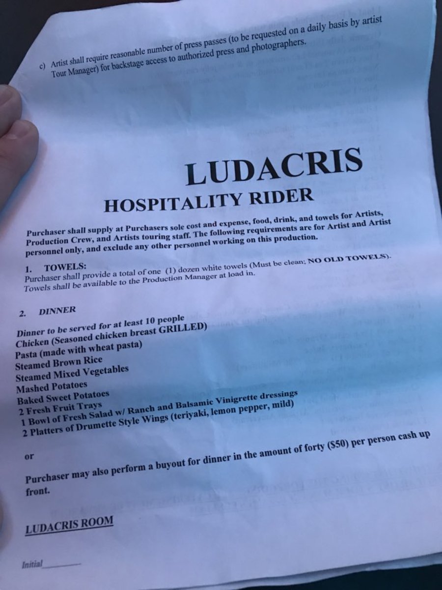 Ludacris Tour Rider
