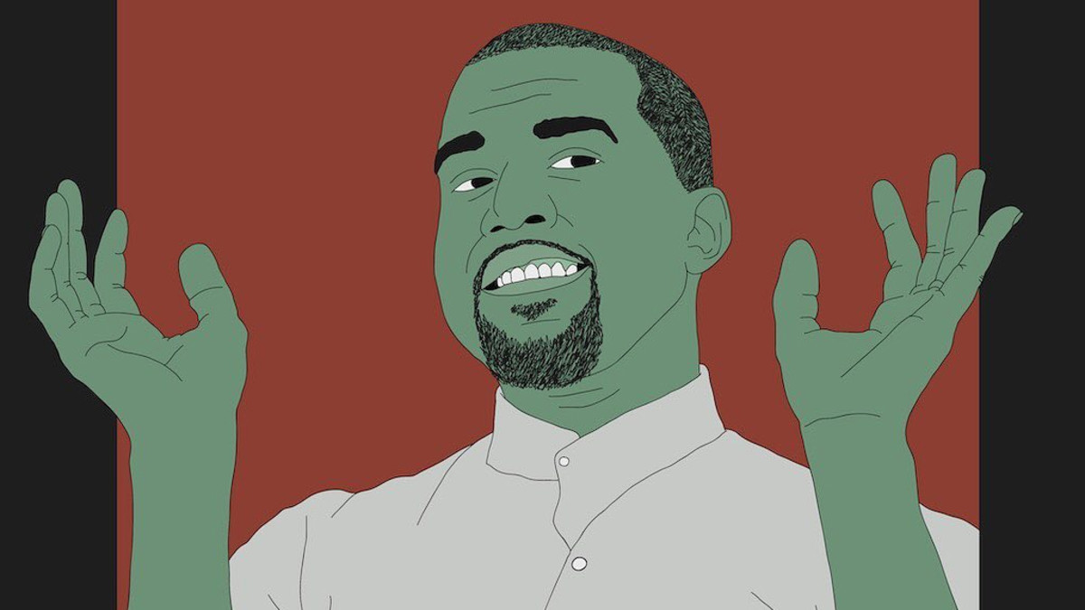 Kanye West illustration, 2019