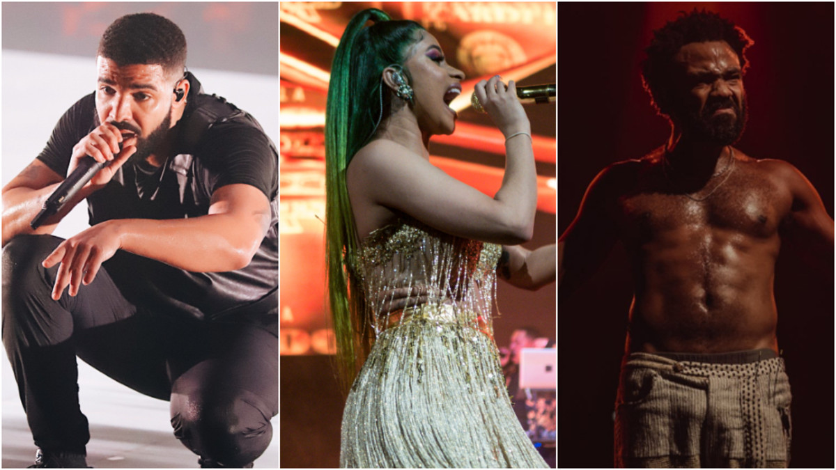 Drake, Cardi B, Donald Glover, Grammys, 2019