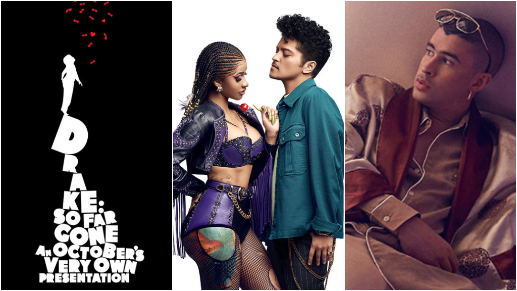 Drake, Cardi B, Bad Bunny & More: Morning Bars