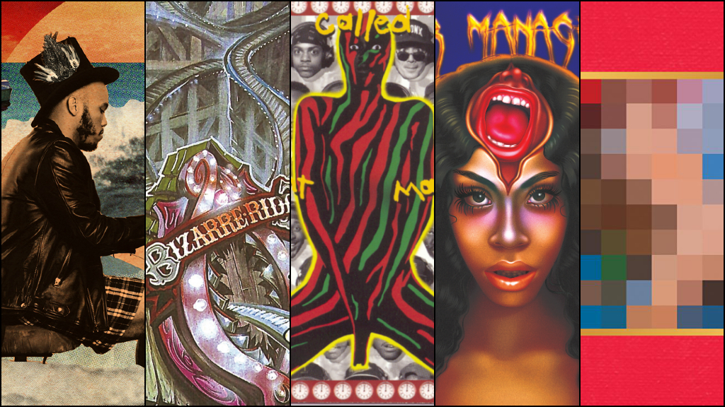 5 Hip-Hop Albums as Amusement Park Rides